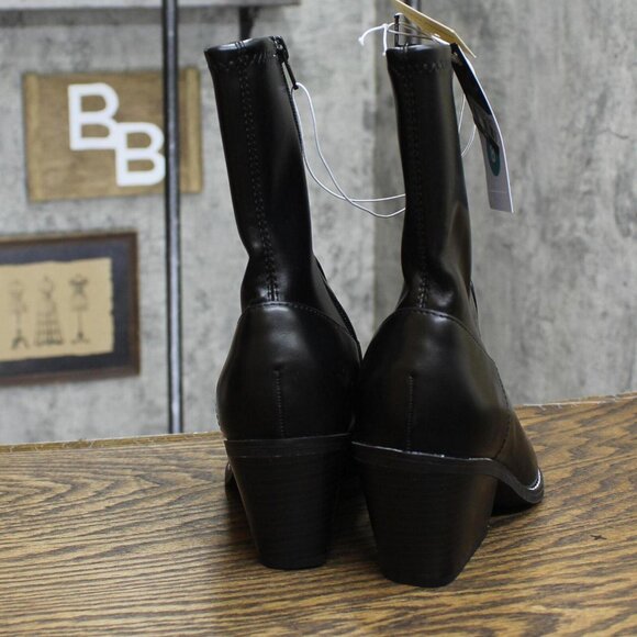 NWT Universal Thread Women's Aubree Ankle Boots 88375051 Black 6M 6 M - Picture 5 of 7